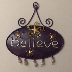 Believe Wall Art